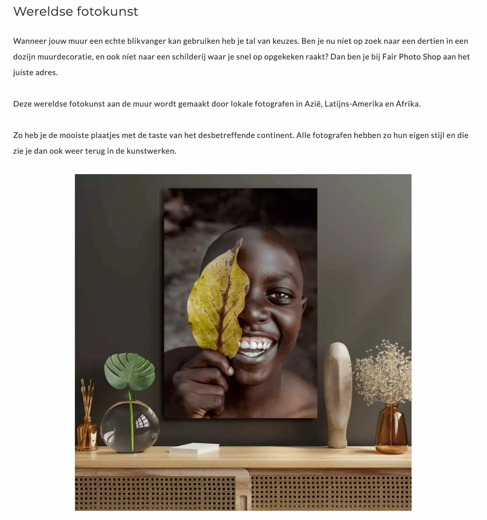 Blog over Fair Photo Shop op Hippe Shops 2