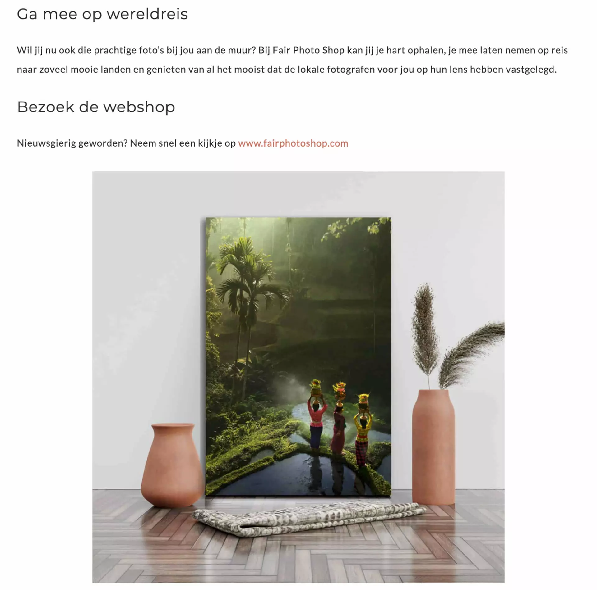 Blog over Fair Photo Shop op Hippe Shops 6