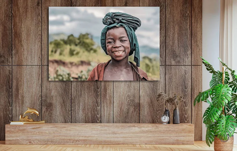 Portret van Afrikaans jongetje